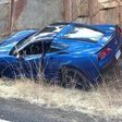 Novo Corvette já sofreu o primeiro acidente