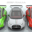 Lazzarini Design Studio procura investimento para Fiat 500 com motor Ferrari