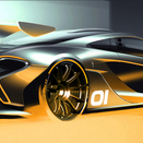 McLaren revela primeira imagem do P1 GTR