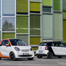 Novos smart fortwo e forfour desvendados