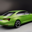 Skoda revela design do protótipo VisionC