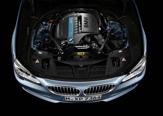 Moteur de la nouvelle BMW ActiveHybrid 7