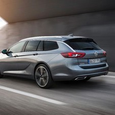 A gama de motores do novo Insignia Sports Tourer ainda não foi revelada