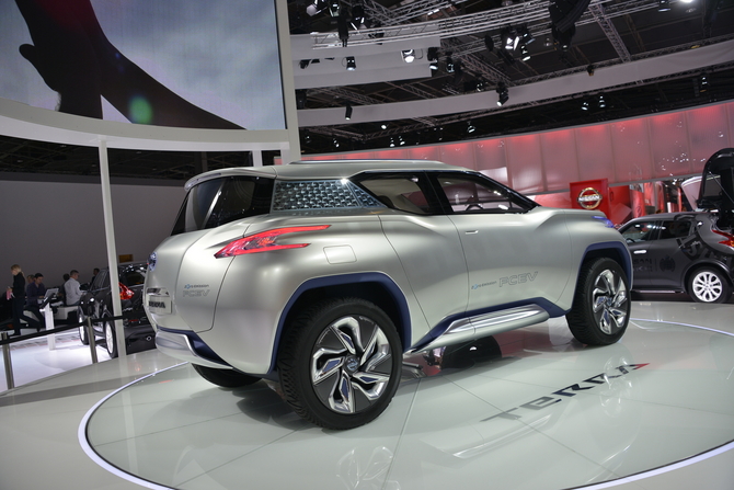 *Updated* Nissan TeRRA SUV is an Off-Road Fuel Cell SUV