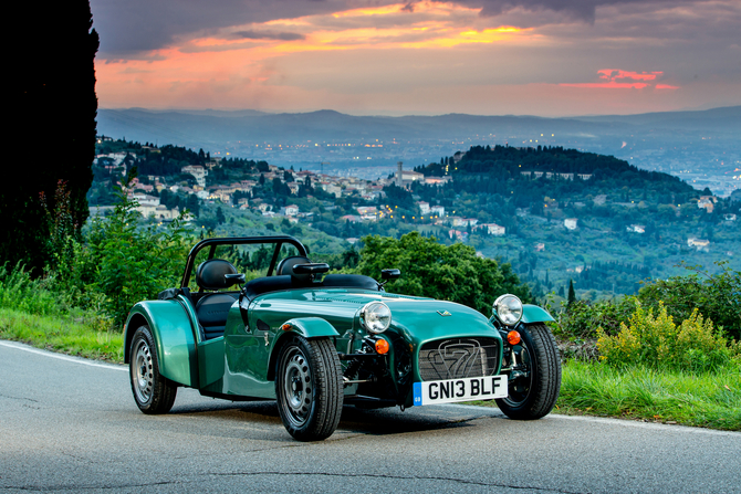 The 160 is Caterham's latest entry level model