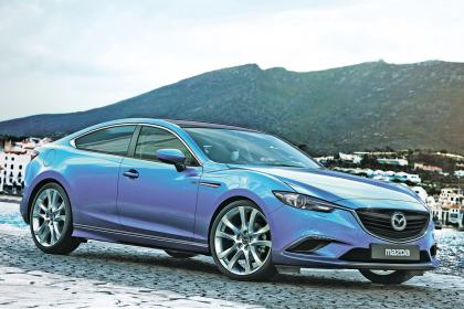 O Autobild criou um render do Mazda 6 Coupe