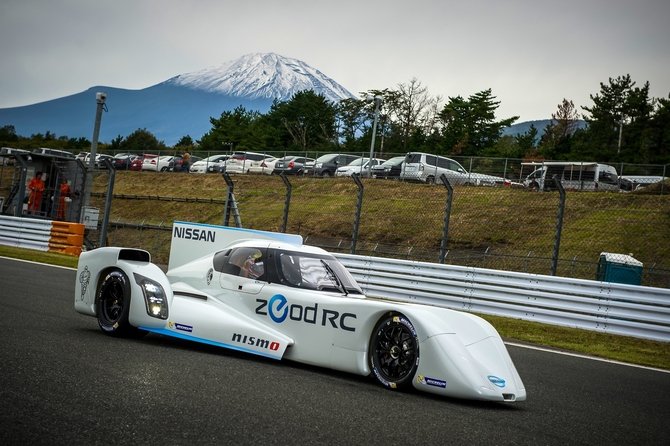 O ZEOD RC fez a sua primeira aparição em público no circuito de Fuji no passado fim de semana