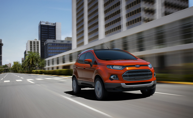 Ford EcoSport Compact SUV Unveiled in India