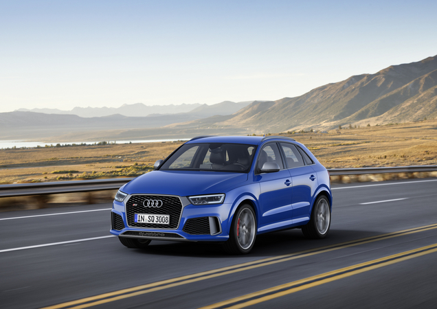 Compared to the RS Q3, Audi increased the power by 27hp to a total of 367hp