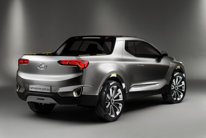 Hyundai Santa Fe Crossover Truck Concept