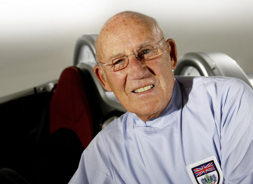 Sir Stirling Moss no Goodwood Festival 2011