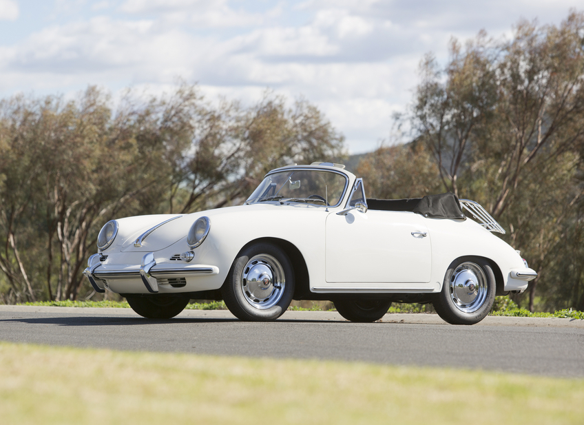 Porsche 356B 1600 Super 90 Cabriolet by Reutter