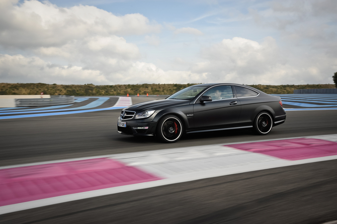 Mercedes AMG-LIVE 2012 au Castellet: coupé Classe C 63 AMG