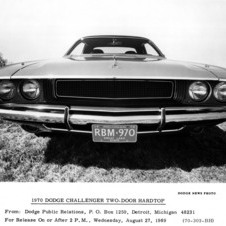 Dodge Challenger, 1970