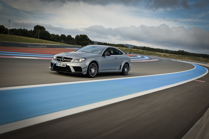 Mercedes AMG-LIVE 2012 au Castellet: coupé Classe C 63 AMG