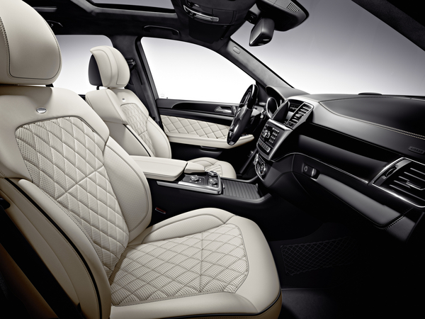 Massaging leather seats are also an option