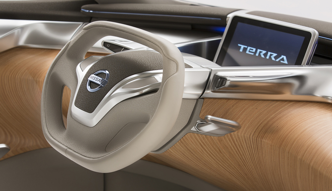 Nissan is using the TeRRA to show future technology