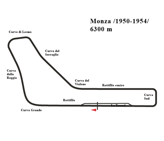 Outra variação do circuito foi utilizada entre 1938 e 1954