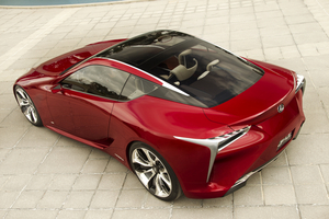 O preço será inferior ao do LFA, mas o modelo vai ser o novo topo de gama da Lexus