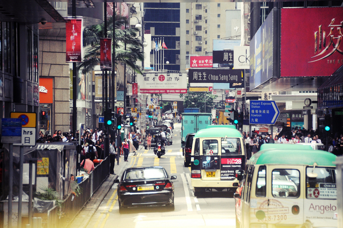 Hong Kong traffic