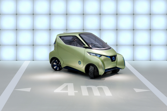 Nissan Pivo 3 fait ses débuts européens à Paris