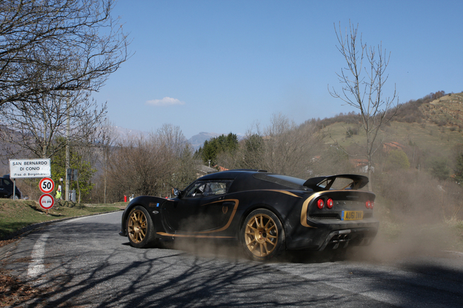 Lotus Testing Exige R-GT for Tarmac of St Remo Rally