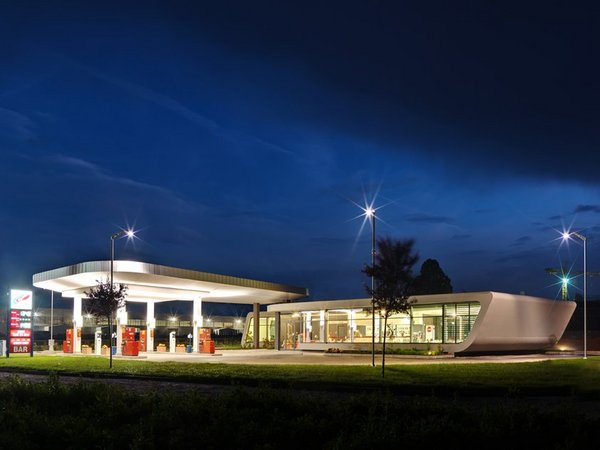 Gas Station Cuneo Piedemonte Italy