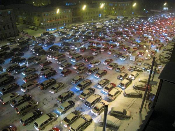 Moscow traffic