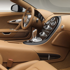 Special edition Veyron was lined in brown leather