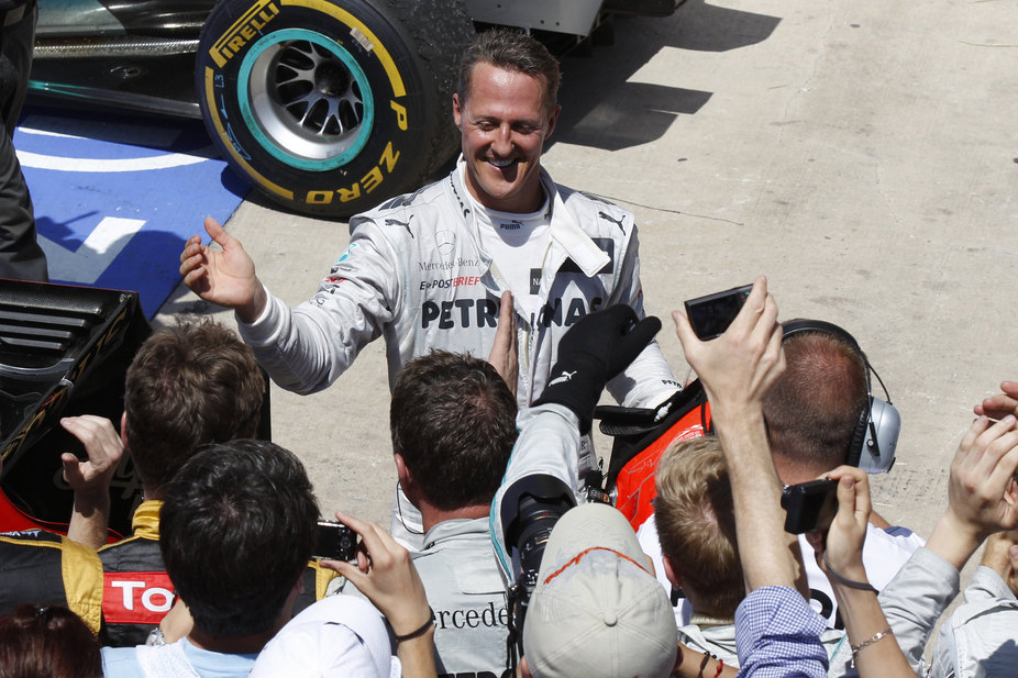 Até Valência, Michael Schumacher só tinha conquistado dois pontos