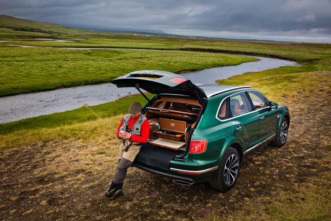 Bentley Bentayga Fly Fishing