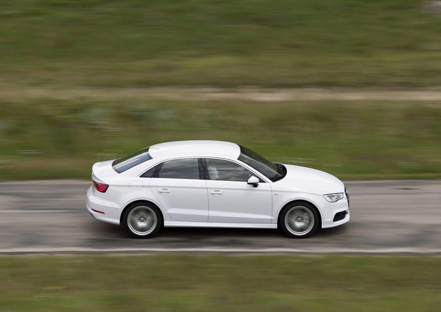 The A3 Sedan launched in Europe in October