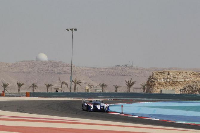 The Bahrain track was incredibly hot but it has some beautiful scenery