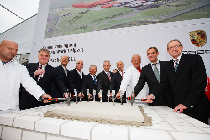 Porsche Breaks Ground on New Factory in Leipzig