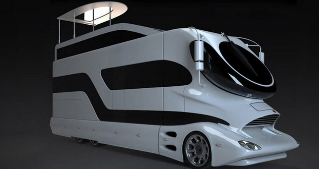 $3 million luxury camper is a 40′ mobile mansion