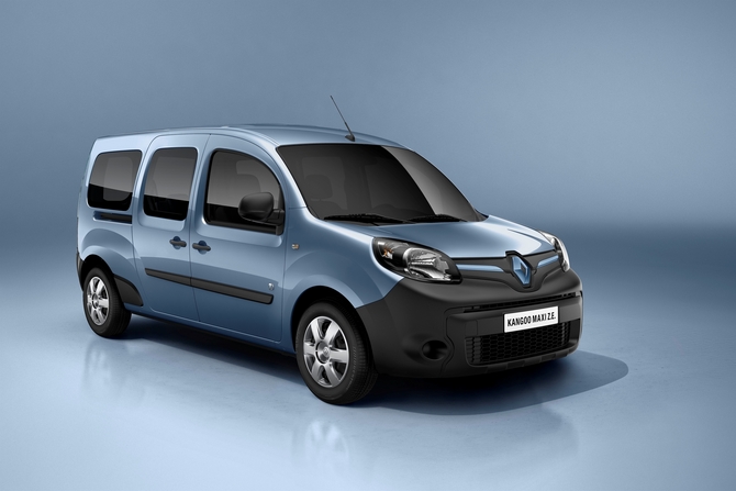 O novo Kangoo tem uma frente mais vertical e mais moderna