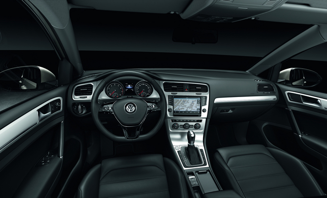 O interior do novo Volkswagen Golf