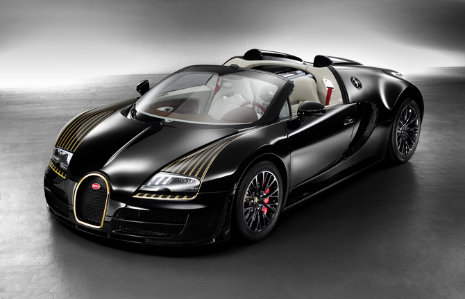 Bugatti Veyron Grand Sport Vitesse Legend Black Bess