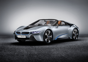 A BMW mostra um i8 Spyder mais próximo da produção