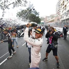 Hamilton took his 44th career win and the first since he won the third world championship at the United States Grand Prix