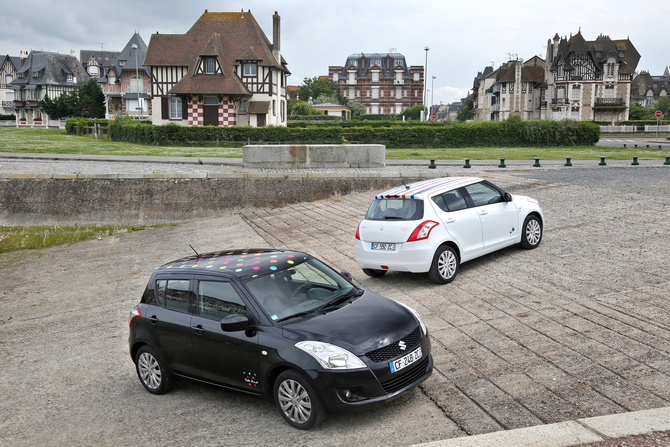 Suzuki Swift Little Marcel c'est pour une clientèle à la fois plus féminine et résolument plus citadine