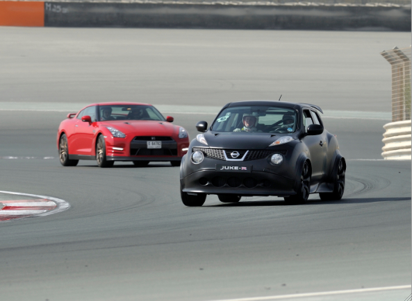 Nissan Juke R vs Nissan GT-R