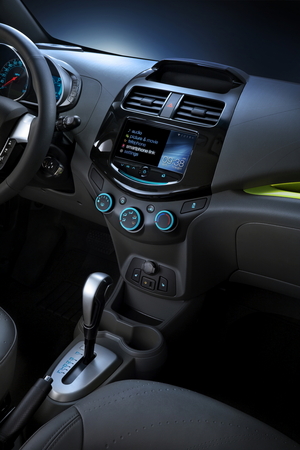 Chevy Spark Offers Inexpensive City Car with Motorcycle-tinged Interior