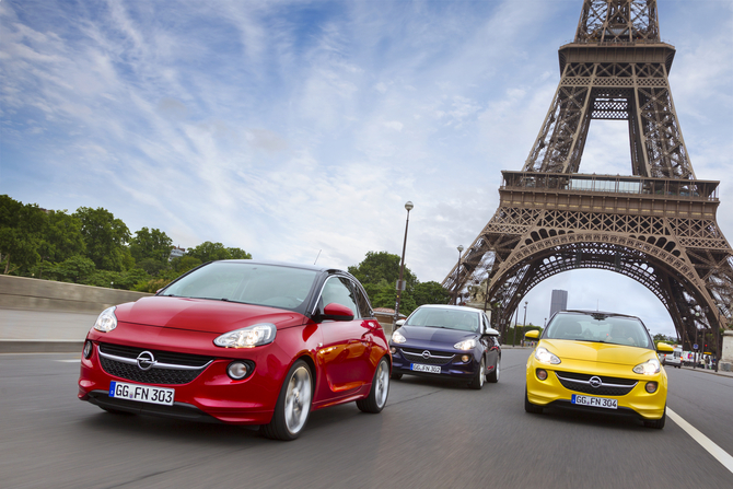 Opel Adam é o novo modelo compacto da marca alemã