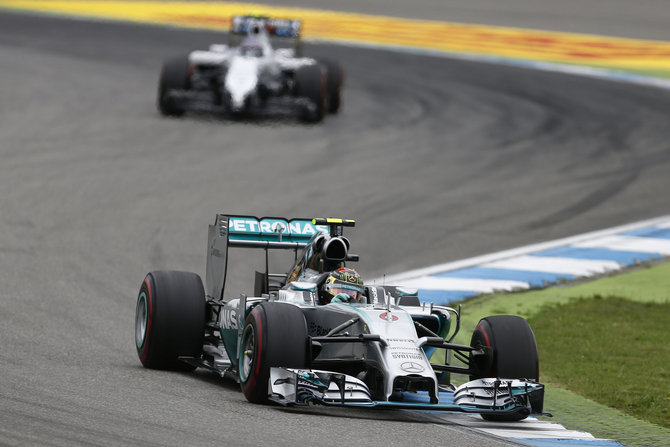 The German driver had a comfortable win in Hockenheim