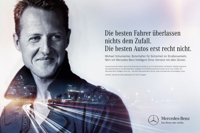 Mercedes-Benz startet Kampagne zu vernetzten Sicherheitstechnologien: „Vernetzt mit allen Sinnen“