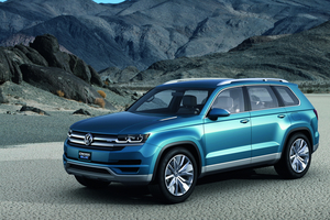 O CrossBlue é a visão da VW de um SUV de grandes dimensões