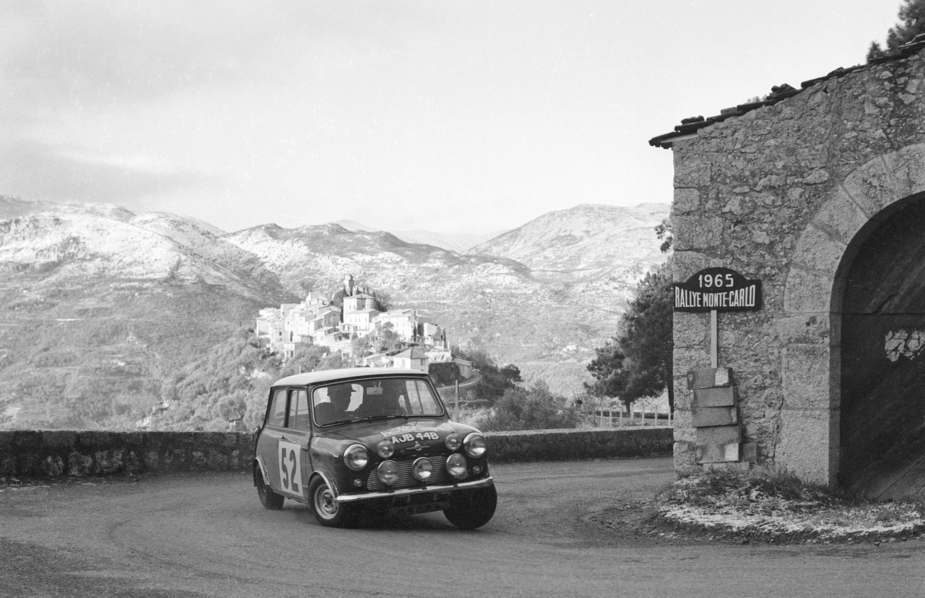 O ic&oacute;nico Mini Cooper S venceu quatro vezes o Rali de Monte Carlo entre 1964 e 1967