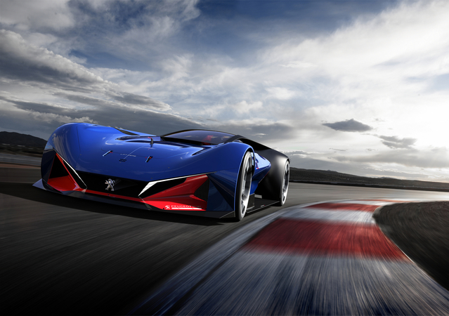 Peugeot turned to hybrid technology to put the L500 R Hybrid on the run