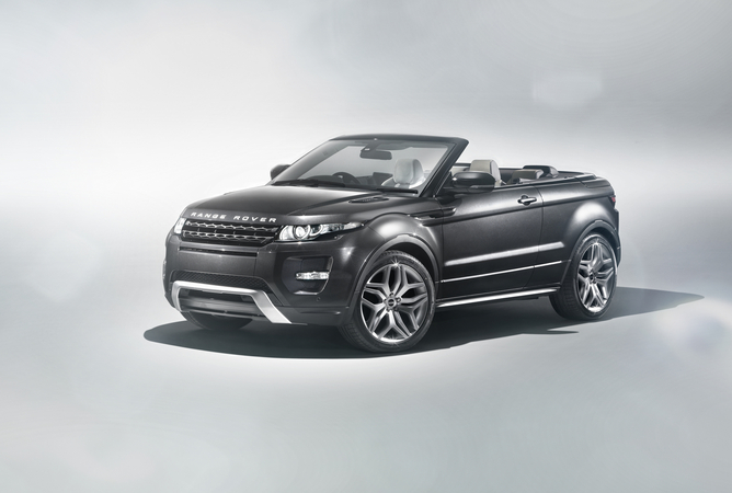 O Evoque Convertible foi apresentado em 2012